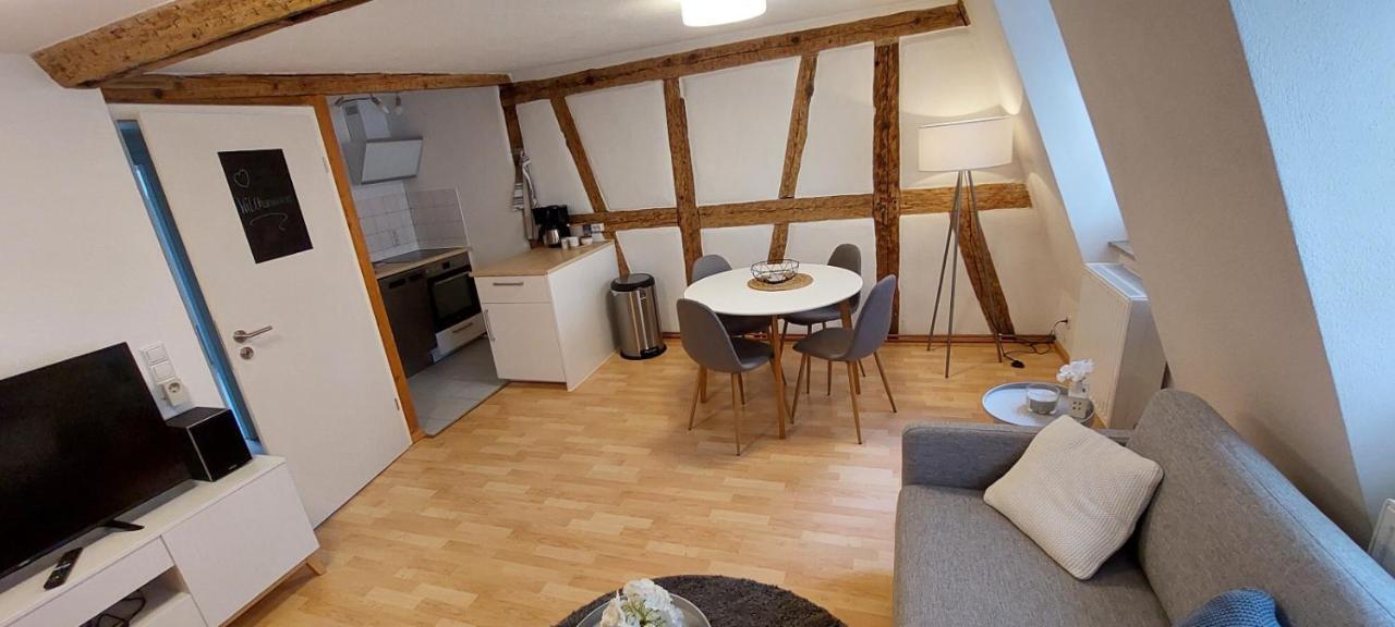 Zentrale Altbauwohnung Mit Flair Schwäbisch Hall Exterior photo
